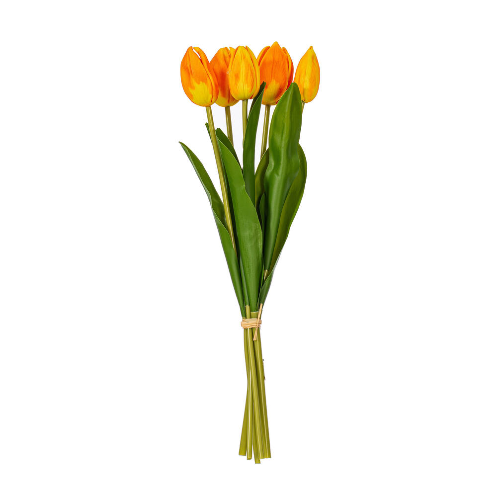 Vickerman 16"H Tulip Bundle of 5, 2 bundles per pack