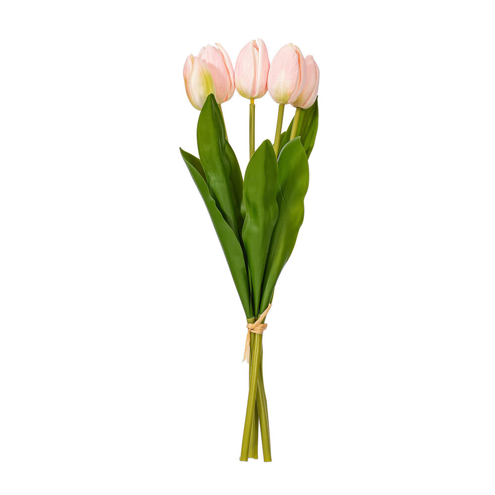Vickerman 16"H Tulip Bundle of 5, 2 bundles per pack