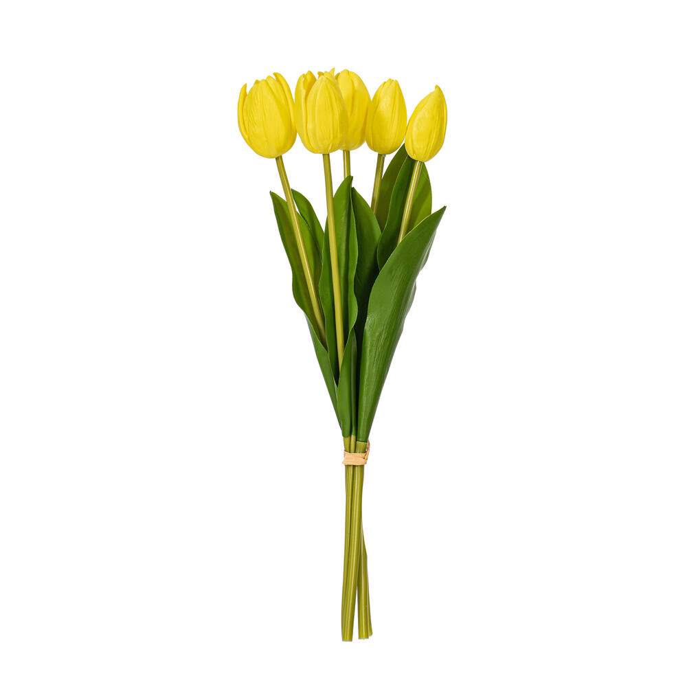 Vickerman 16"H Tulip Bundle of 5, 2 bundles per pack
