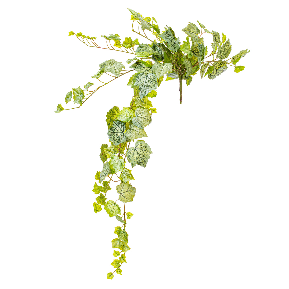 Vickerman Artificial Grape Leaf Ivy Hanging Bush