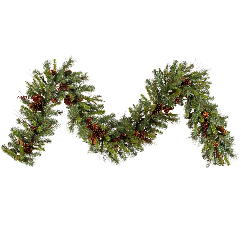 Vickerman Cibola Mix Berry Artificial Christmas Garland
