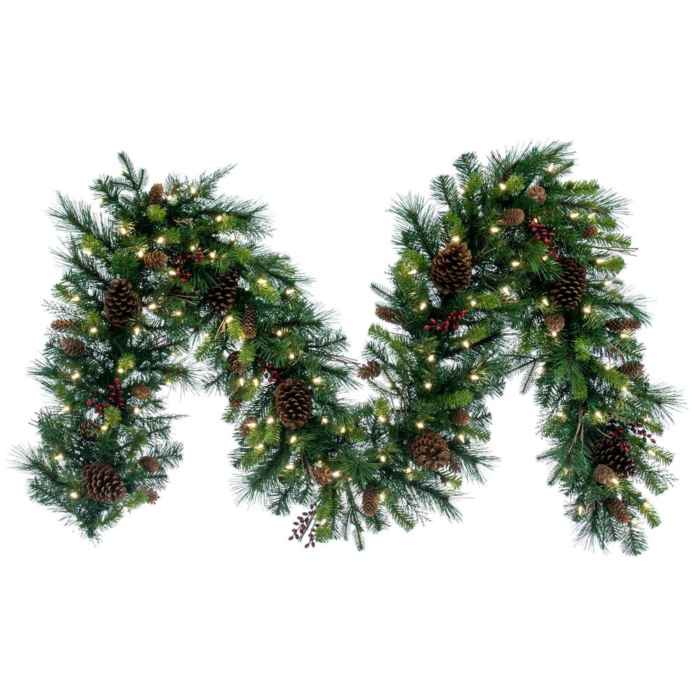 Vickerman Cibola Mix Berry Artificial Christmas Garland