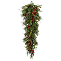 Vickerman Cibola Mix Berry Artificial Christmas Teardrop