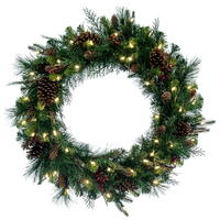 Vickerman Cibola Mix Berry Artificial Christmas Wreath