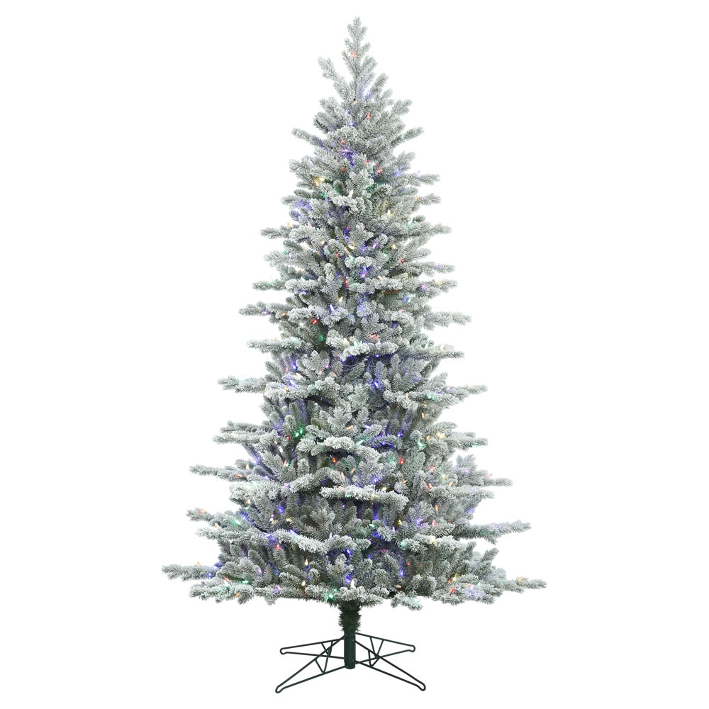 Vickerman Frosted Eastern Frasier Fir Artificial Christmas Tree