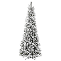 7' x 35" Flocked Ames Pine Pencil 529T