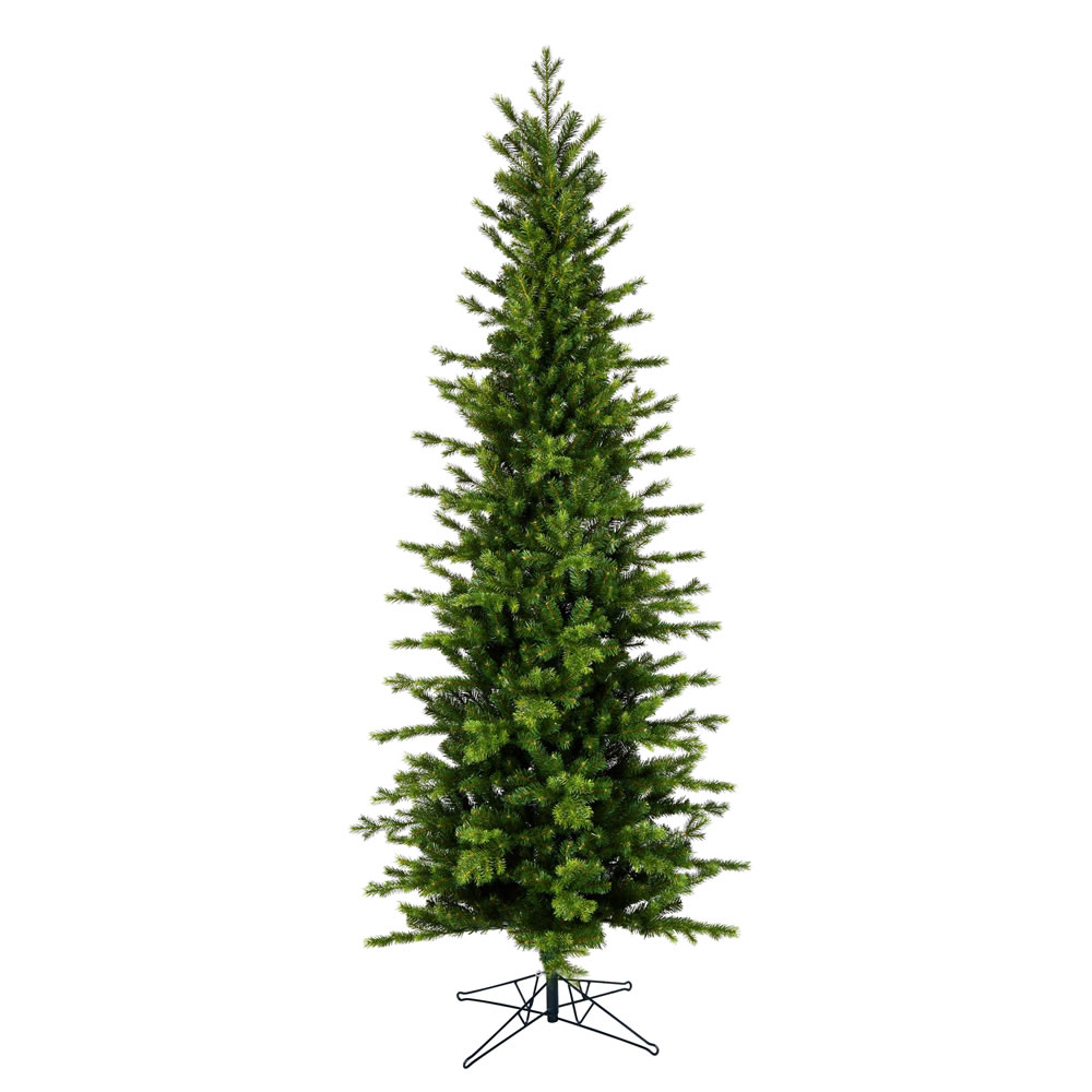 Vickerman Moutauk Pencil Pine Artificial Christmas Tree
