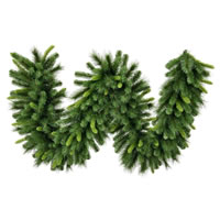 9' x 14" Bangor Mixed Pine Garland 255T