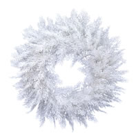 Vickerman Flocked Cedar Pine Artificial Christmas Series