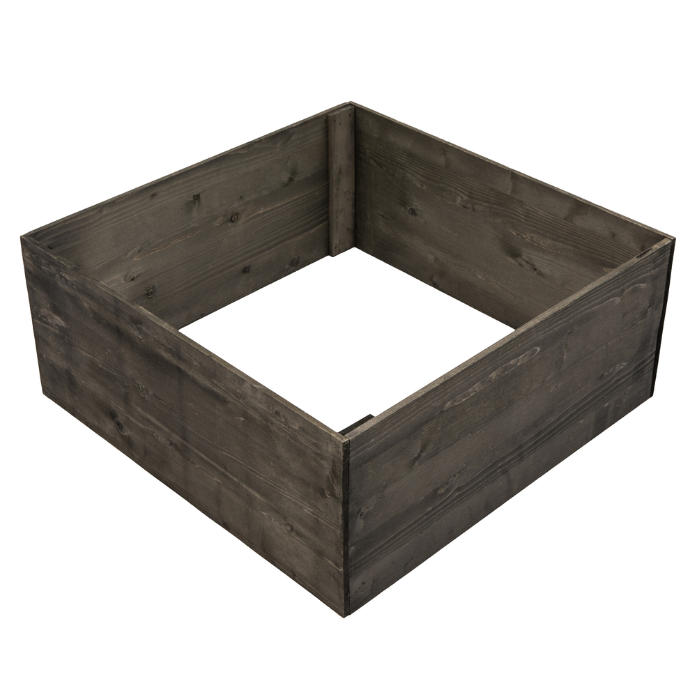 Vickerman Grey Square Wooden Knock down Tree Collar