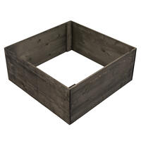 Vickerman Grey Square Wooden Knock down Tree Collar