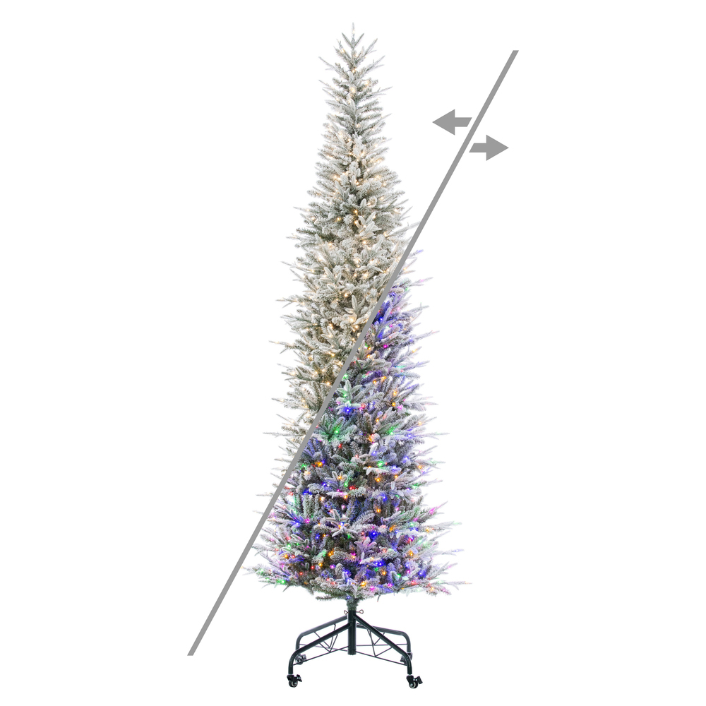 Vickerman Frosted Tacoma Fraser Fir Artificial Christmas Tree