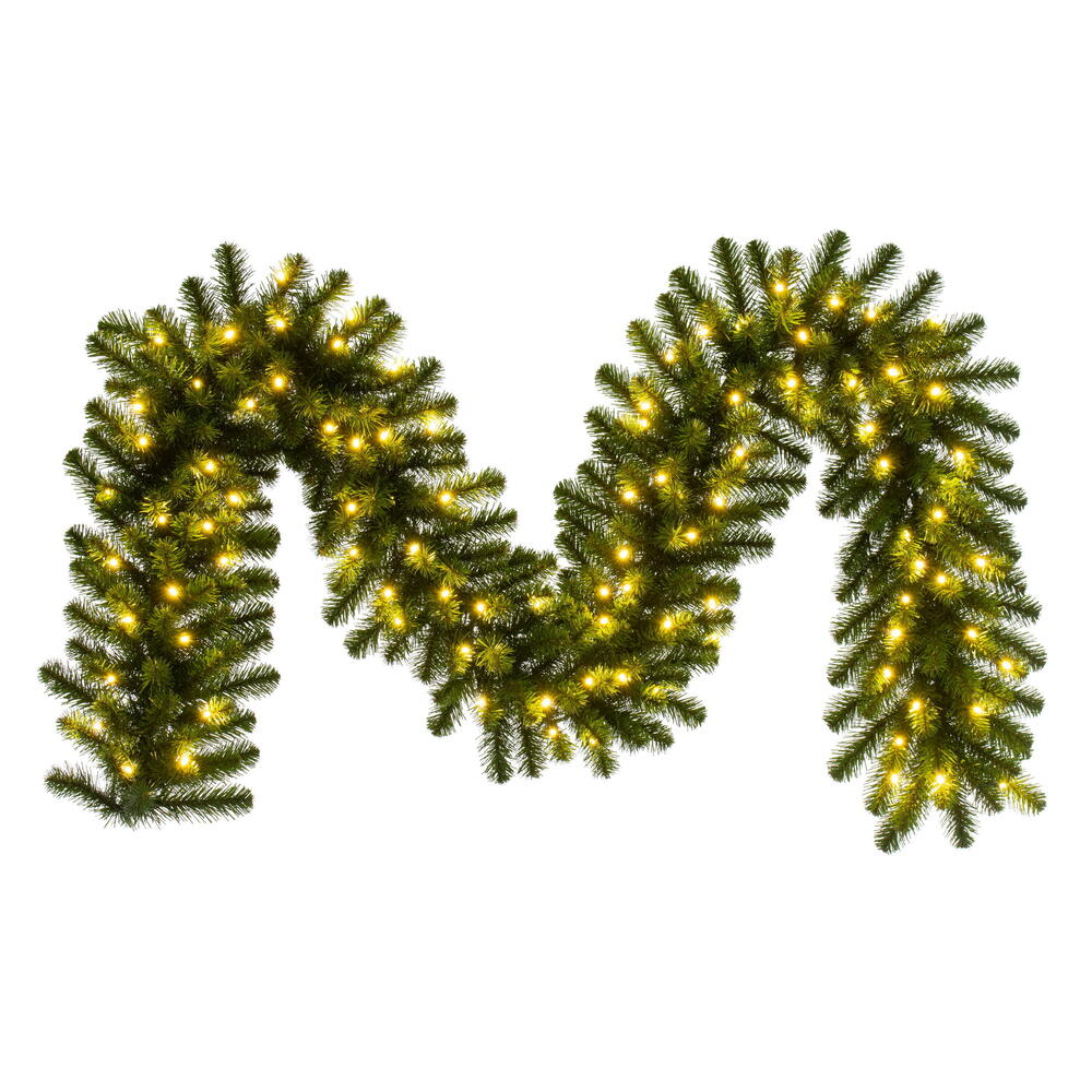 Vickerman 9' x 14" Deluxe Sequoia Pine Garl 280T