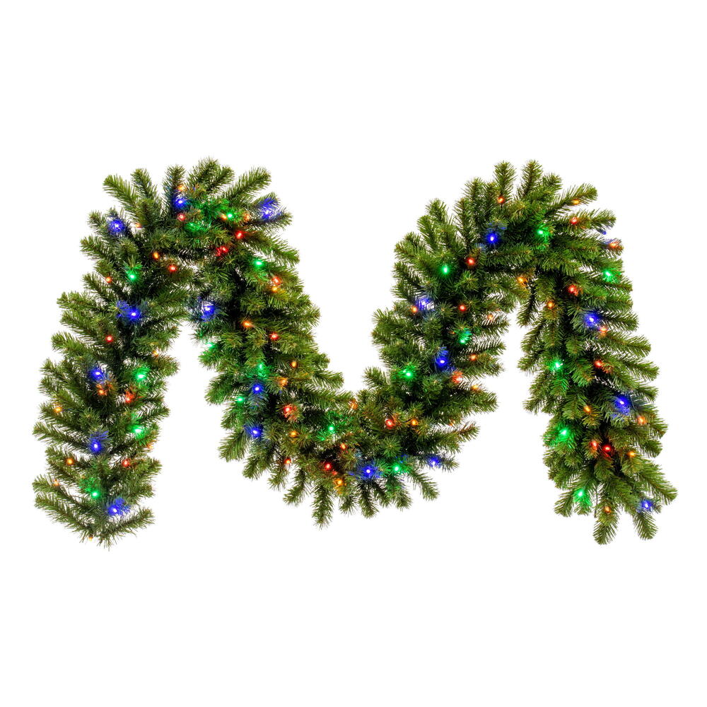 Vickerman 9' x 14" Deluxe Sequoia Pine Garl 280T