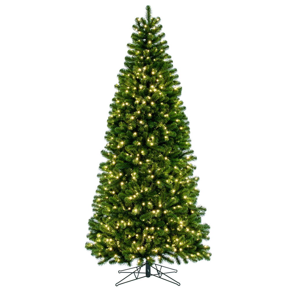 Vickerman Deluxe Sequoia Pine Artificial Slim Christmas Tree