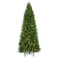 Vickerman Deluxe Sequoia Pine Artificial Slim Christmas Tree