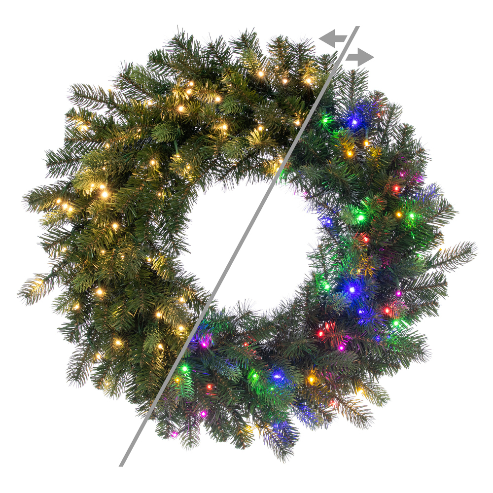 Vickerman Artificial Vermont Spruce Wreath