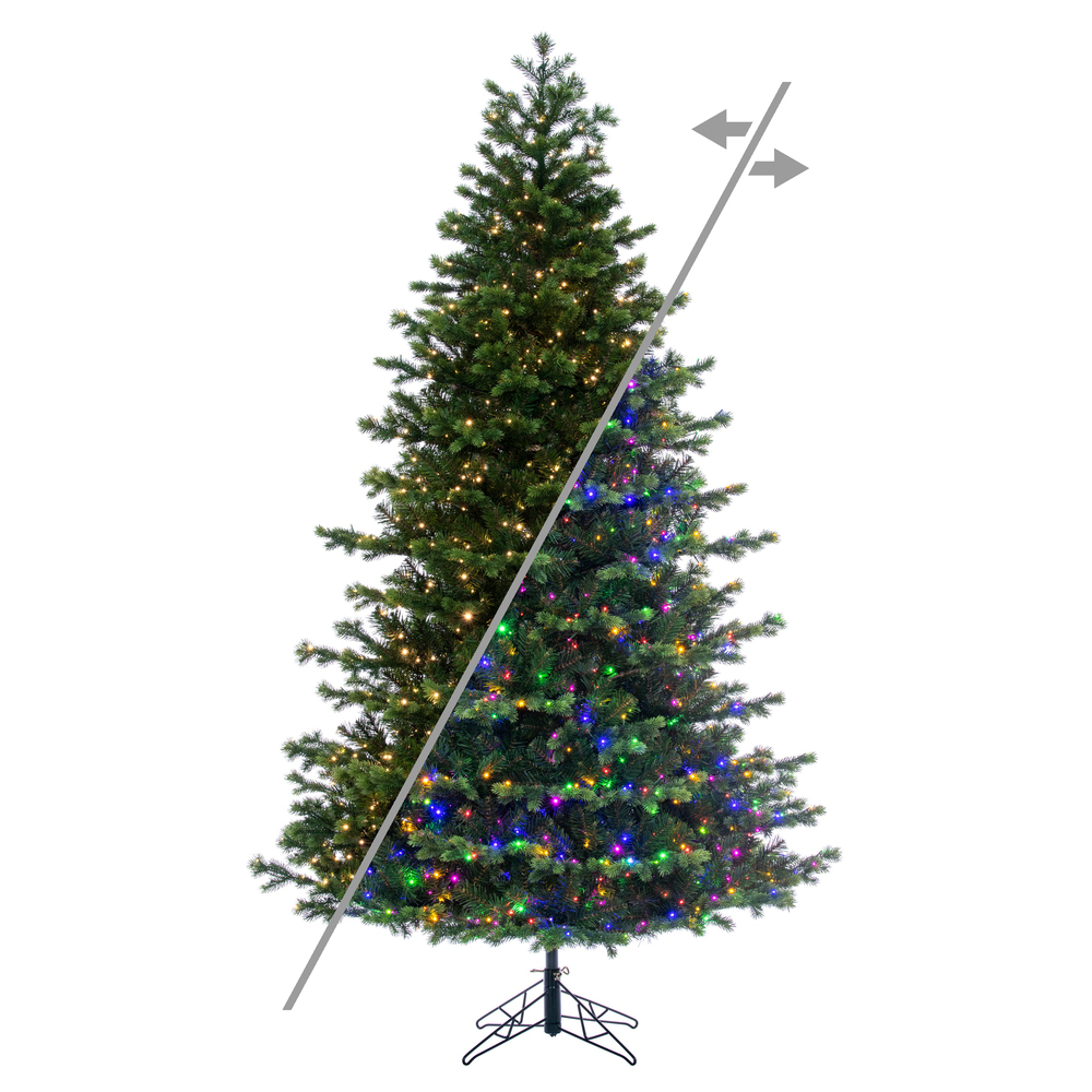 Vickerman Artificial Black Hills Spruce Christmas Tree