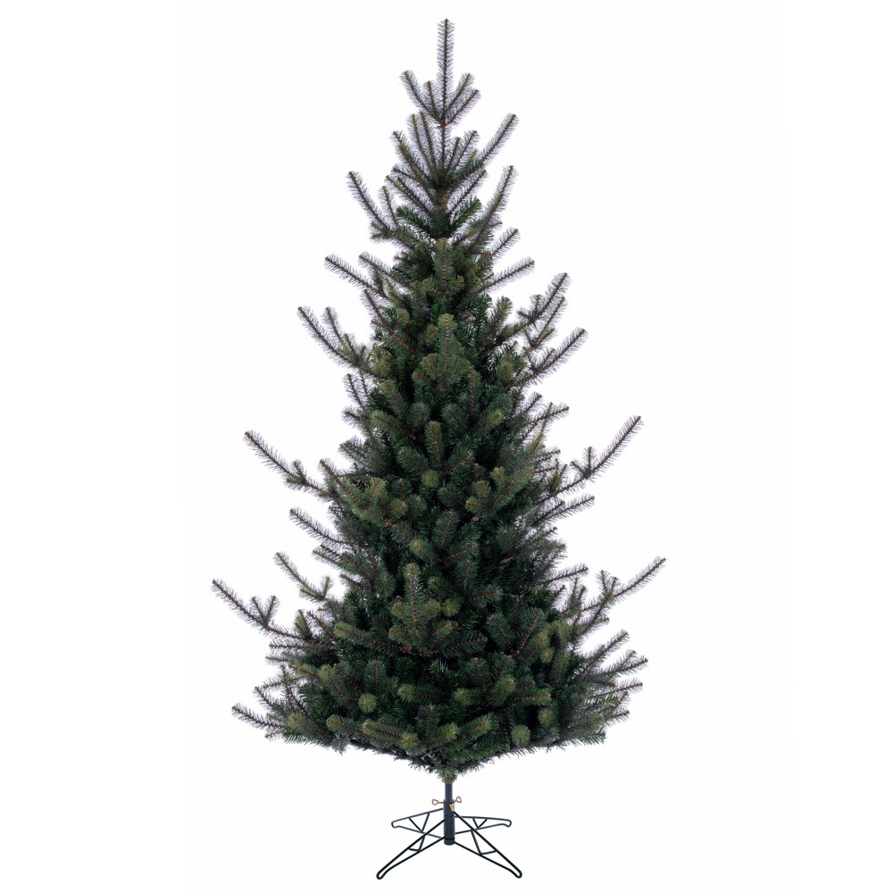 Vickerman Artificial Slim Natural Fir Christmas Tree
