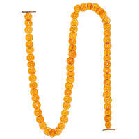 10' Natural Dried Grapefruit Garland