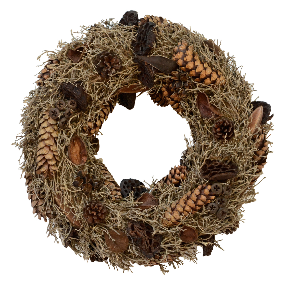 Vickerman Natural Mixed Wreath