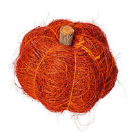 Vickerman Natural Botanicals Dried Hand Crafted Coconut Coir Pumpkin