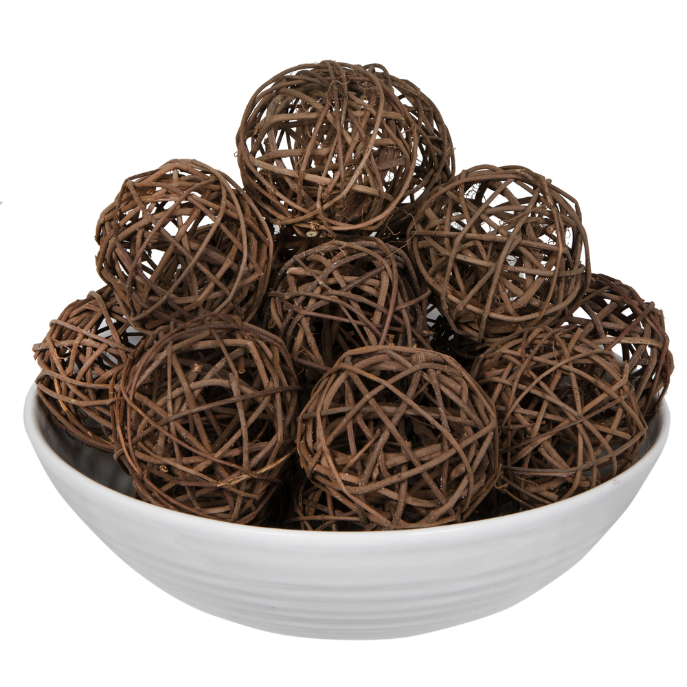 Vickerman Natural Botanicals 4" Lata Ball, 25/Pk
