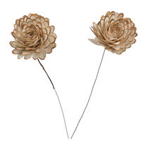 Vickerman Almond Sola Flower