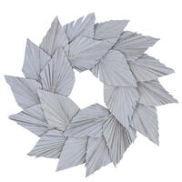 Vickerman Natural Botanicals 17" Palm Spear Wreath