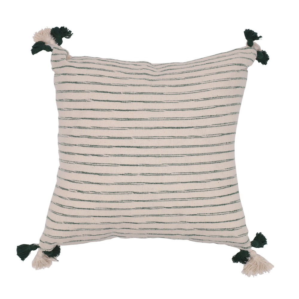 Vickerman Stripe Cotton Pillow