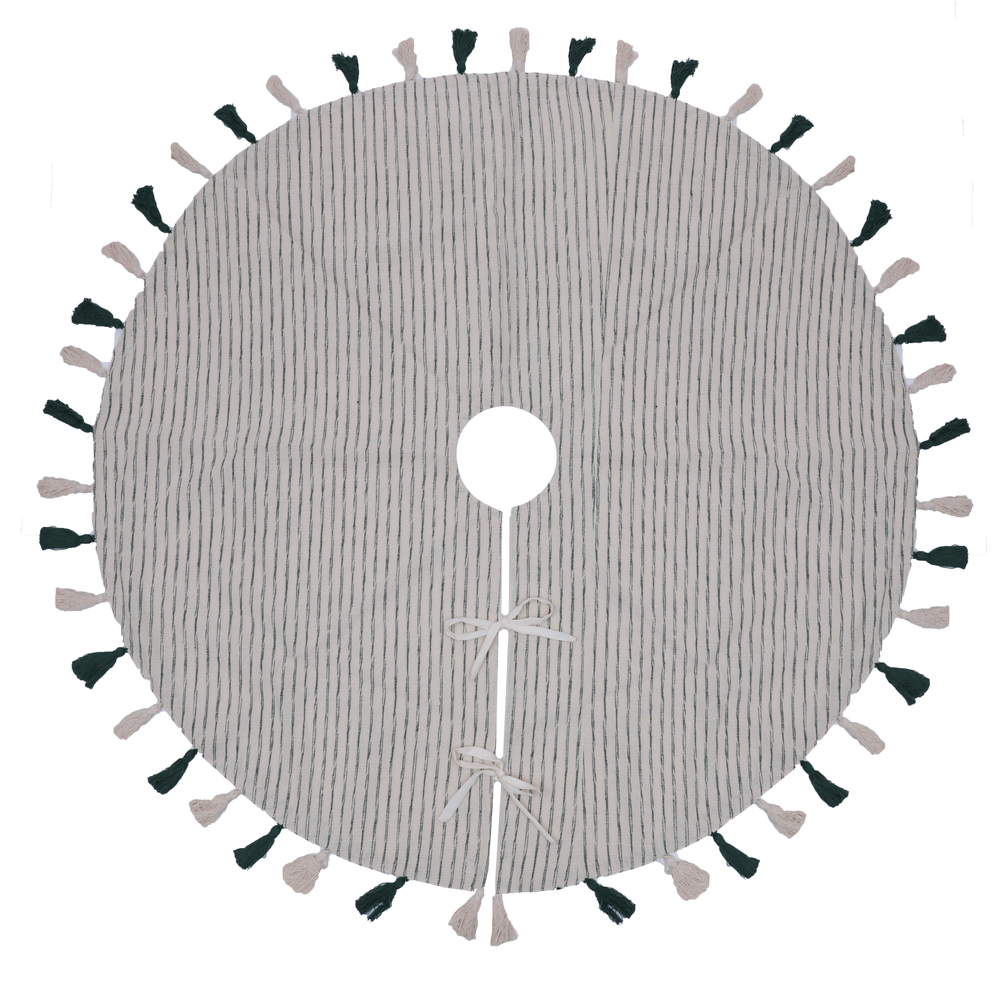 Vickerman Stripe Cotton Tree Skirt