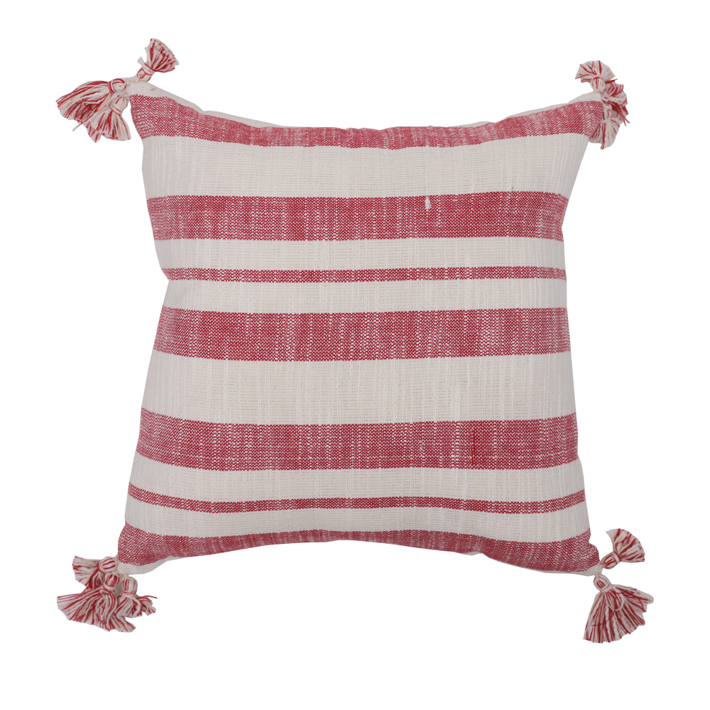 Vickerman Stripe Cotton Pillow