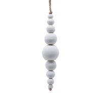 Vickerman Wooden Bead Ornament