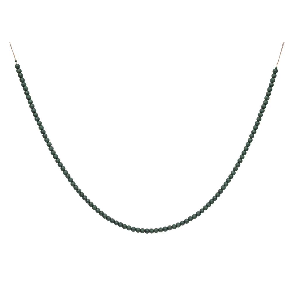 Vickerman Wooden Bead Garland