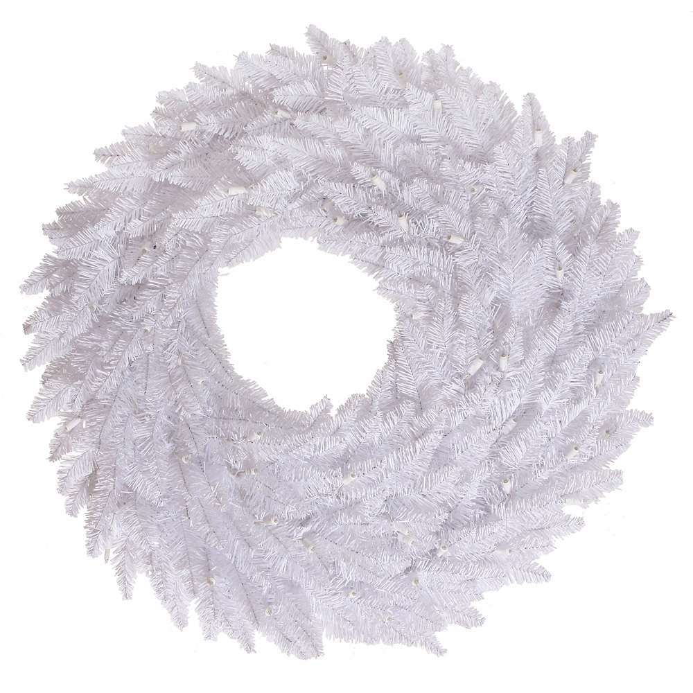 Vickerman White Fir Artificial Christmas Wreath