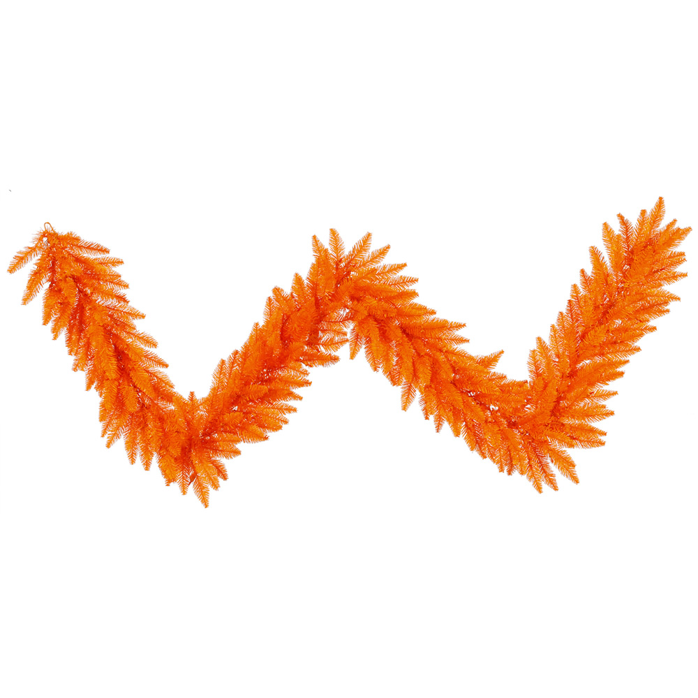 Vickerman Orange Fir Artificial Christmas Garland