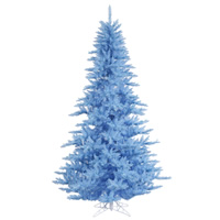 Vickerman Sky Blue Fir Artificial Christmas Tree