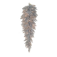 Vickerman Silver Fir Artificial Christmas Teardrop