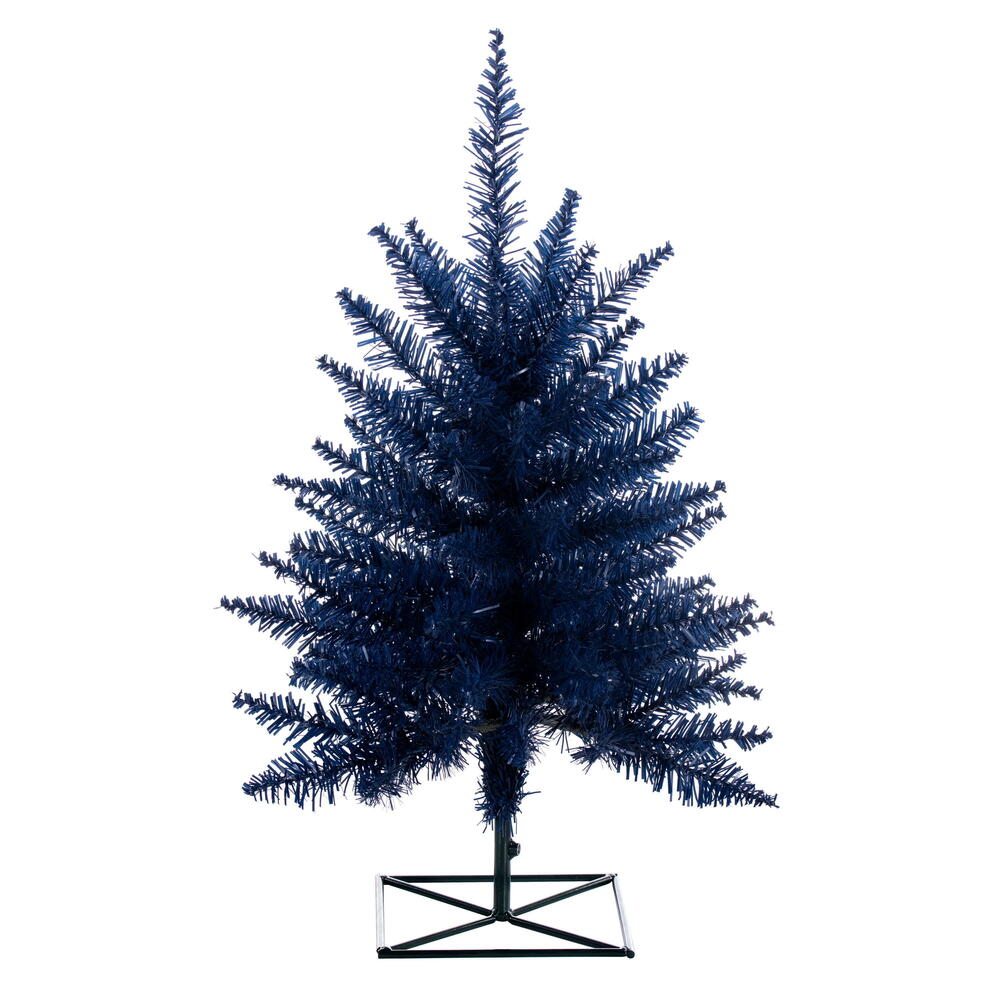 Vickerman Navy Blue Fir Christmas Artificial Tree