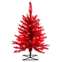 Vickerman Red Fir Artificial Christmas Tree