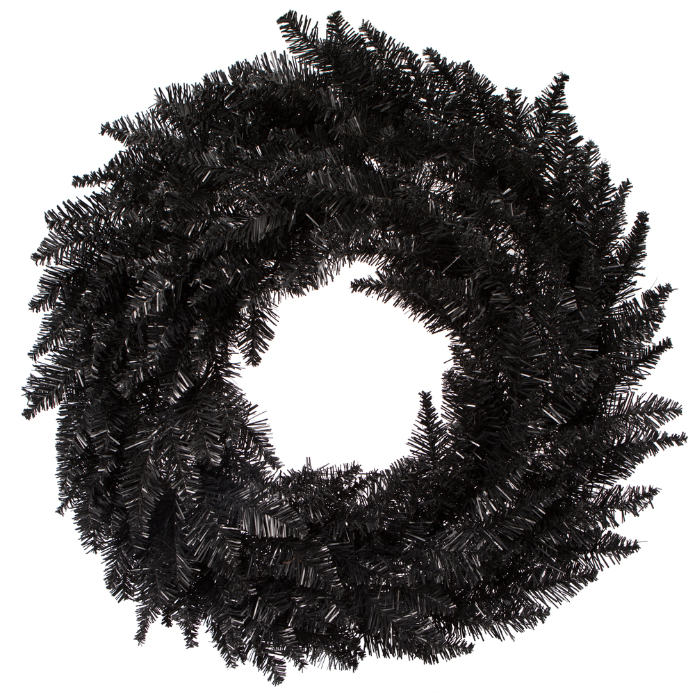 Vickerman Black Fir Artificial Christmas Wreath