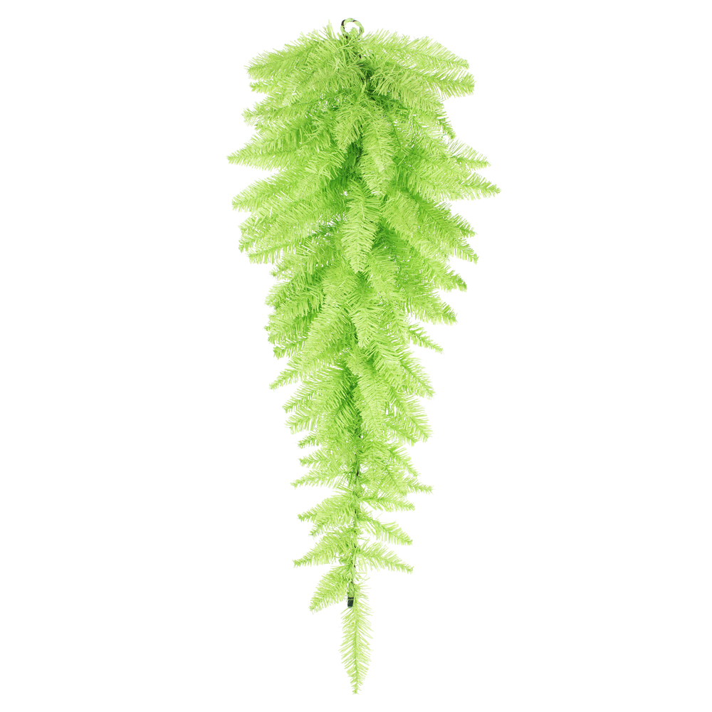 Vickerman Lime Fir Artificial Christmas Teardrop