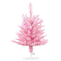 Vickerman Pink Fir Artificial Christmas Tree
