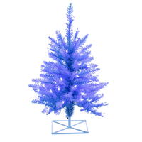 Vickerman Sky Blue Fir Artificial Christmas Tree