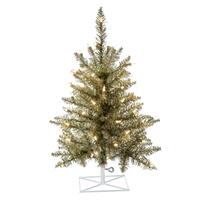 Vickerman Champagne Fir Artificial Christmas Tree