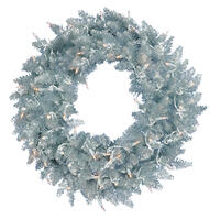 Vickerman Sliver Fir Artificial Christmas Wreath