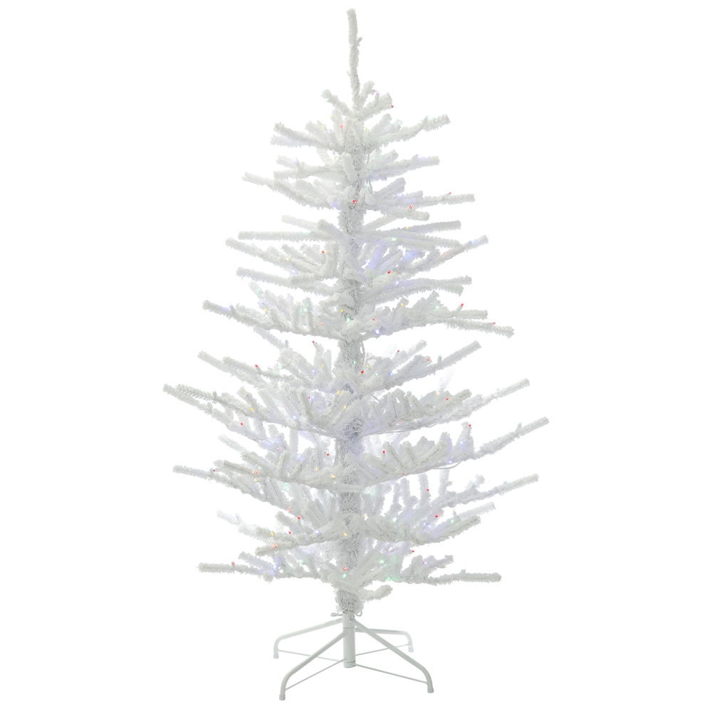 Vickerman Flocked Twig Artificial Christmas Tree