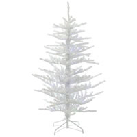 7.5' x 58" Flocked Twig Dura-Lit 500MU