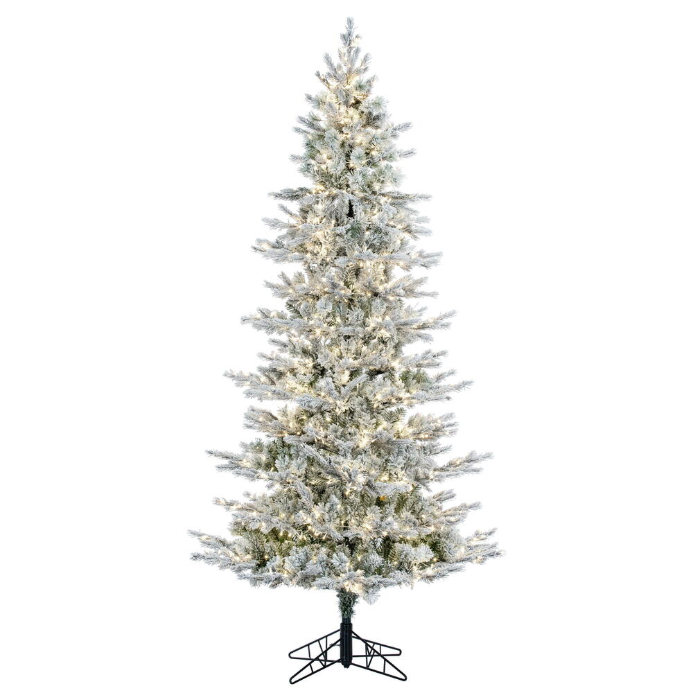 Vickerman Flocked Kiana Pine Artificial Christmas Tree