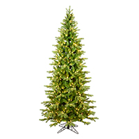 Vickerman Balsam Spruce Slim Artificial Christmas Tree